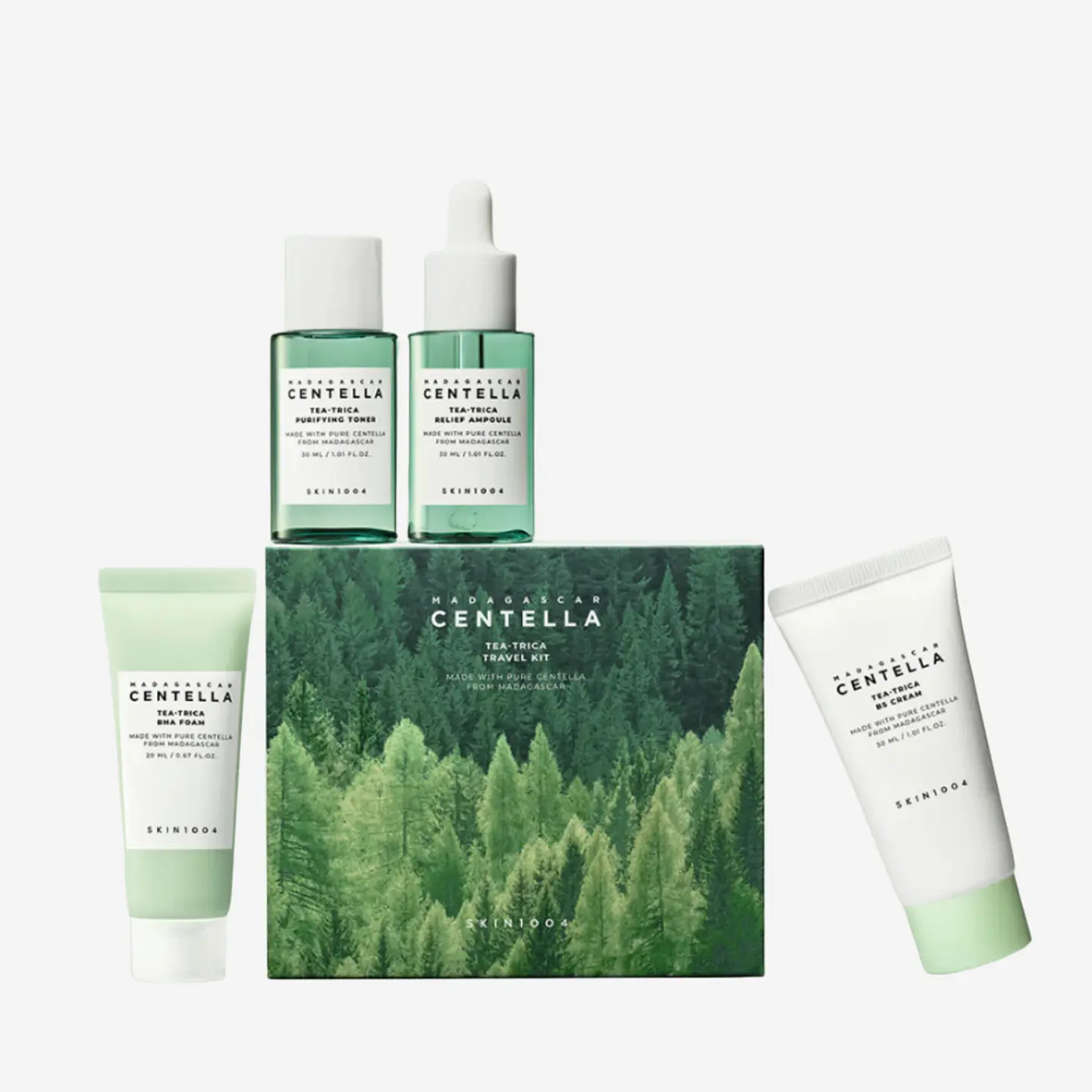 Madagascar Centella Tea-Trica Travel Kit – SKIN1004 1