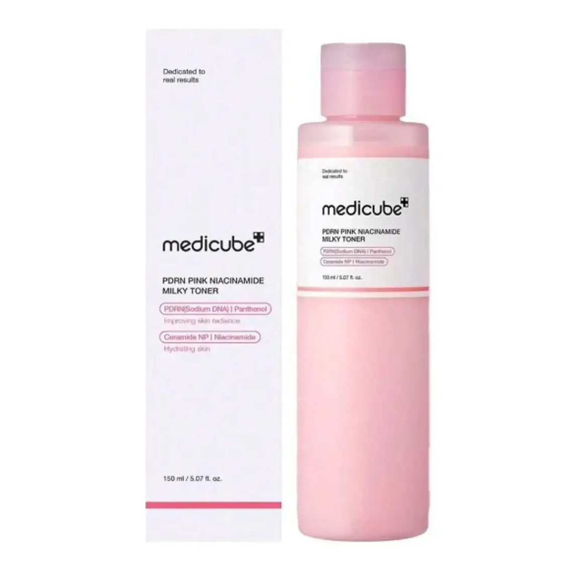 PDRN PINK NIACINAMIDE MILKY TONER (150ml) – MEDICUBE 1
