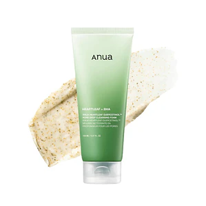 HEARTLEAF QUERCETINOL CLEANSING FOAM (150ml) – ANUA