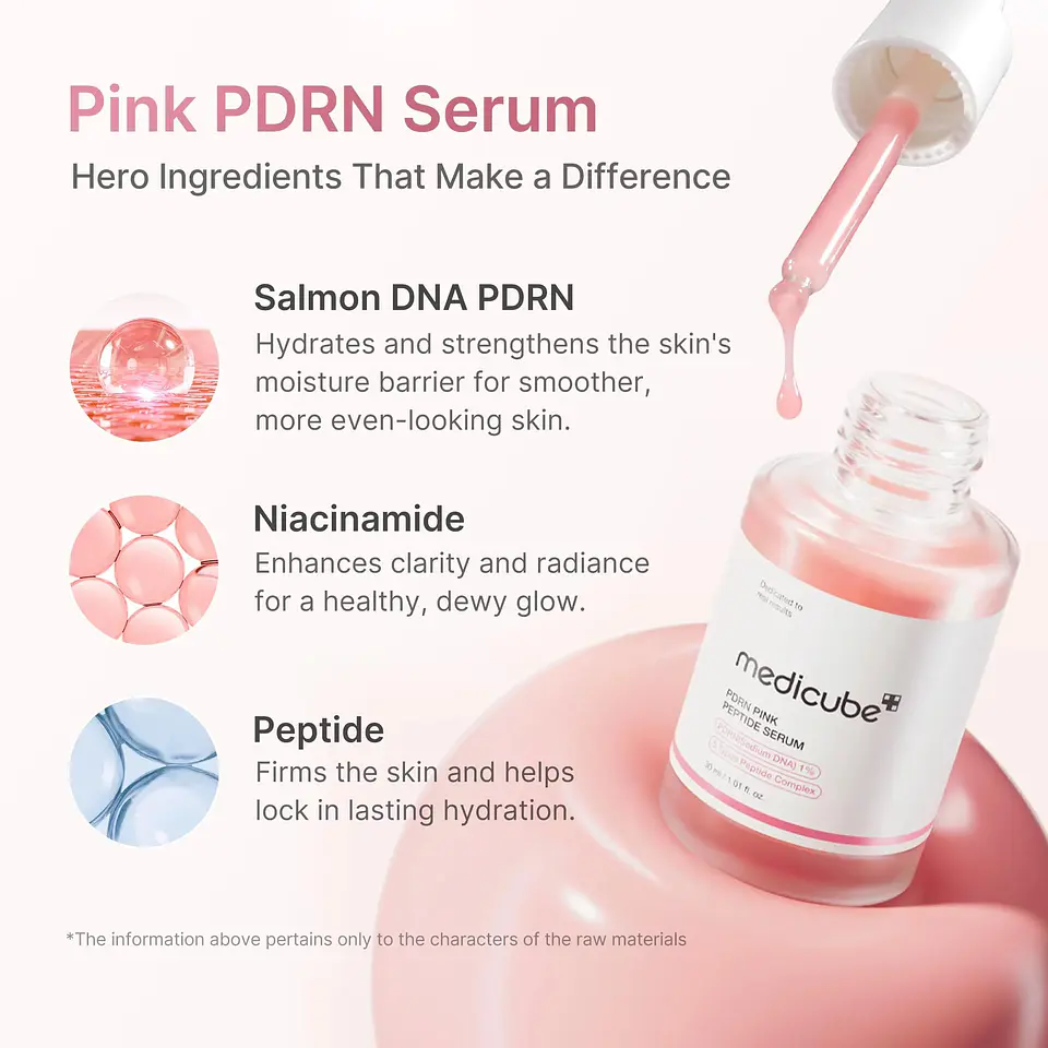 Medicube PDRN Pink Peptide Serum 3
