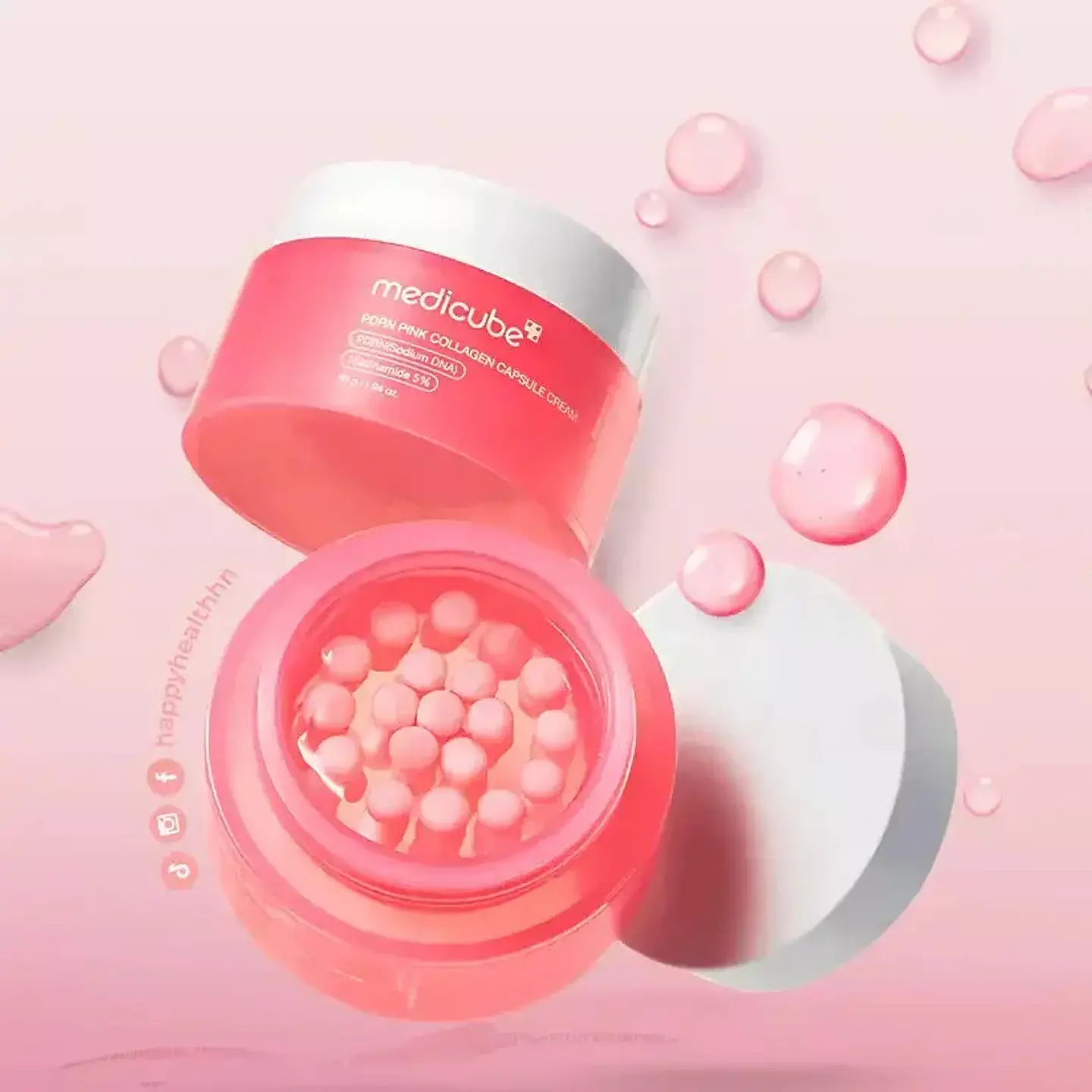 Medicube PDRN Pink Collagen Capsule Cream 1