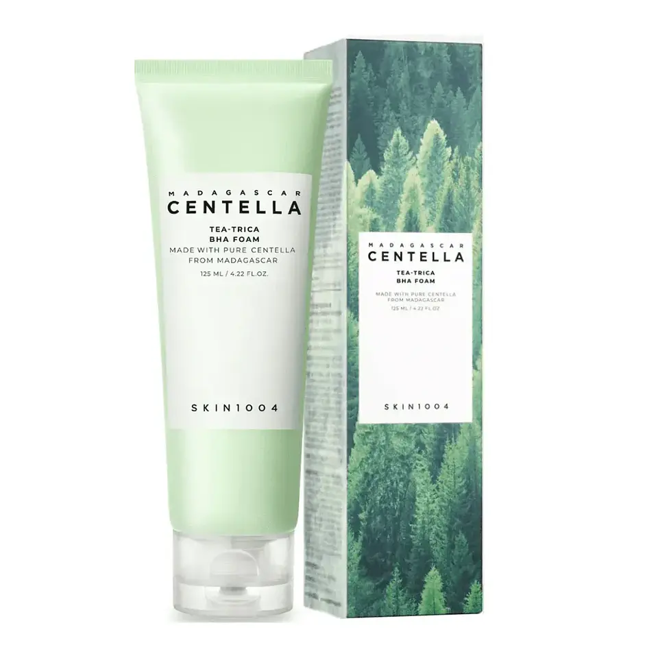 SKIN1004 Madagascar Centella Tea-Trica BHA Foam 125ml 3