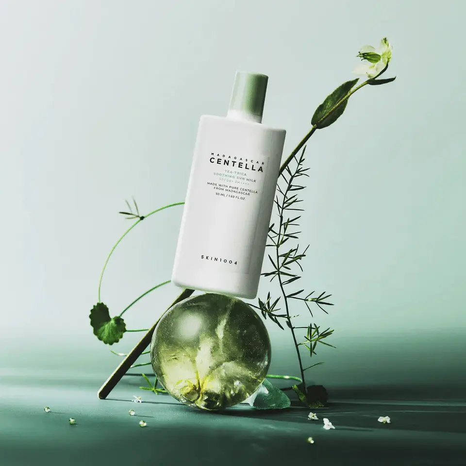 SKIN1004 Madagascar Centella Tea-Trica Soothing Sun Milk 1