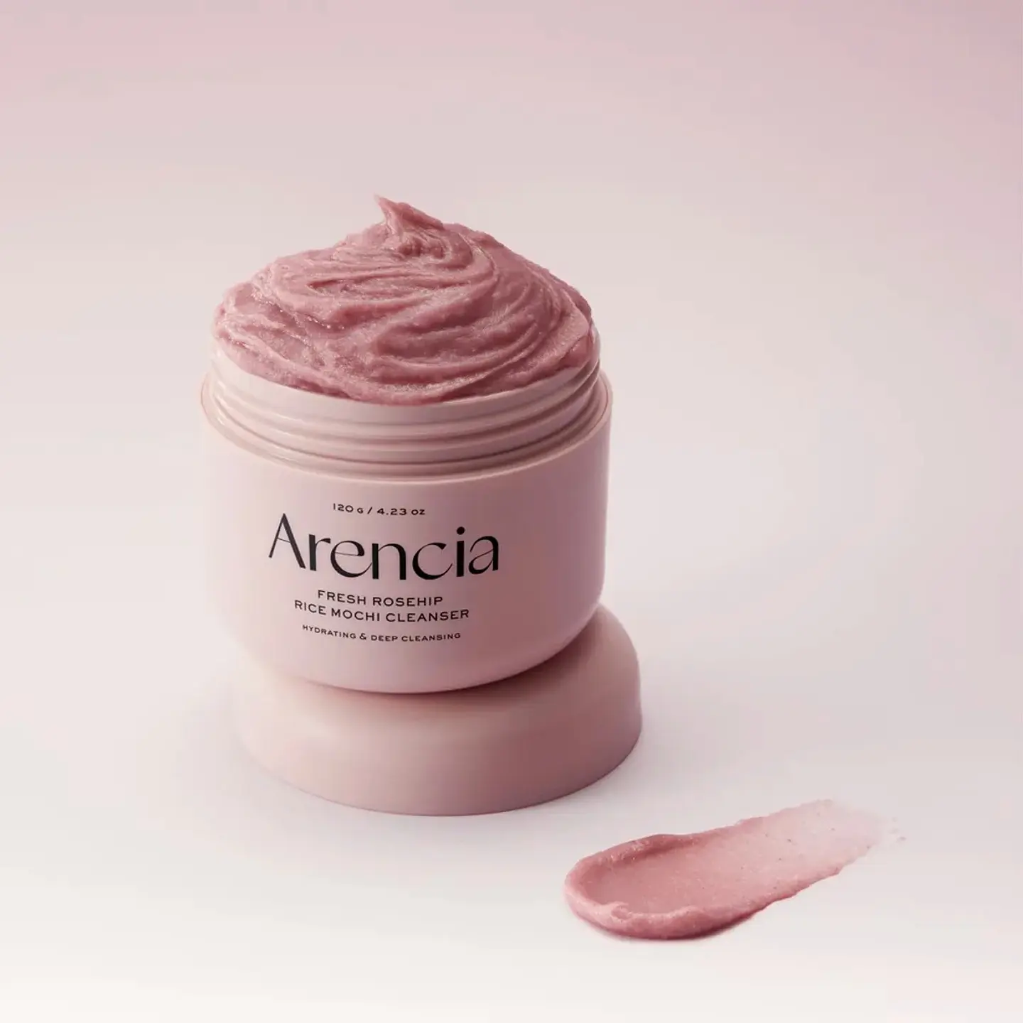 Arencia Fresh Rosehip Rice Mochi Cleanser 1