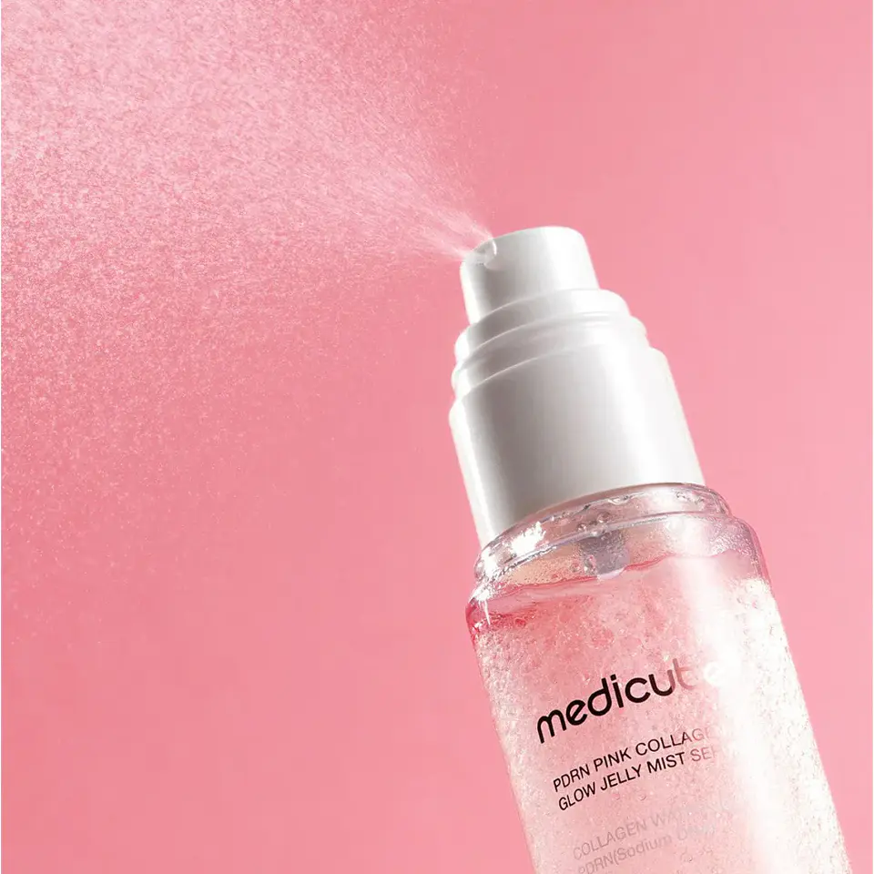 PDRN PINK COLLAGEN GLOW JELLY MIST SERUM (100ml) – MEDICUBE 3
