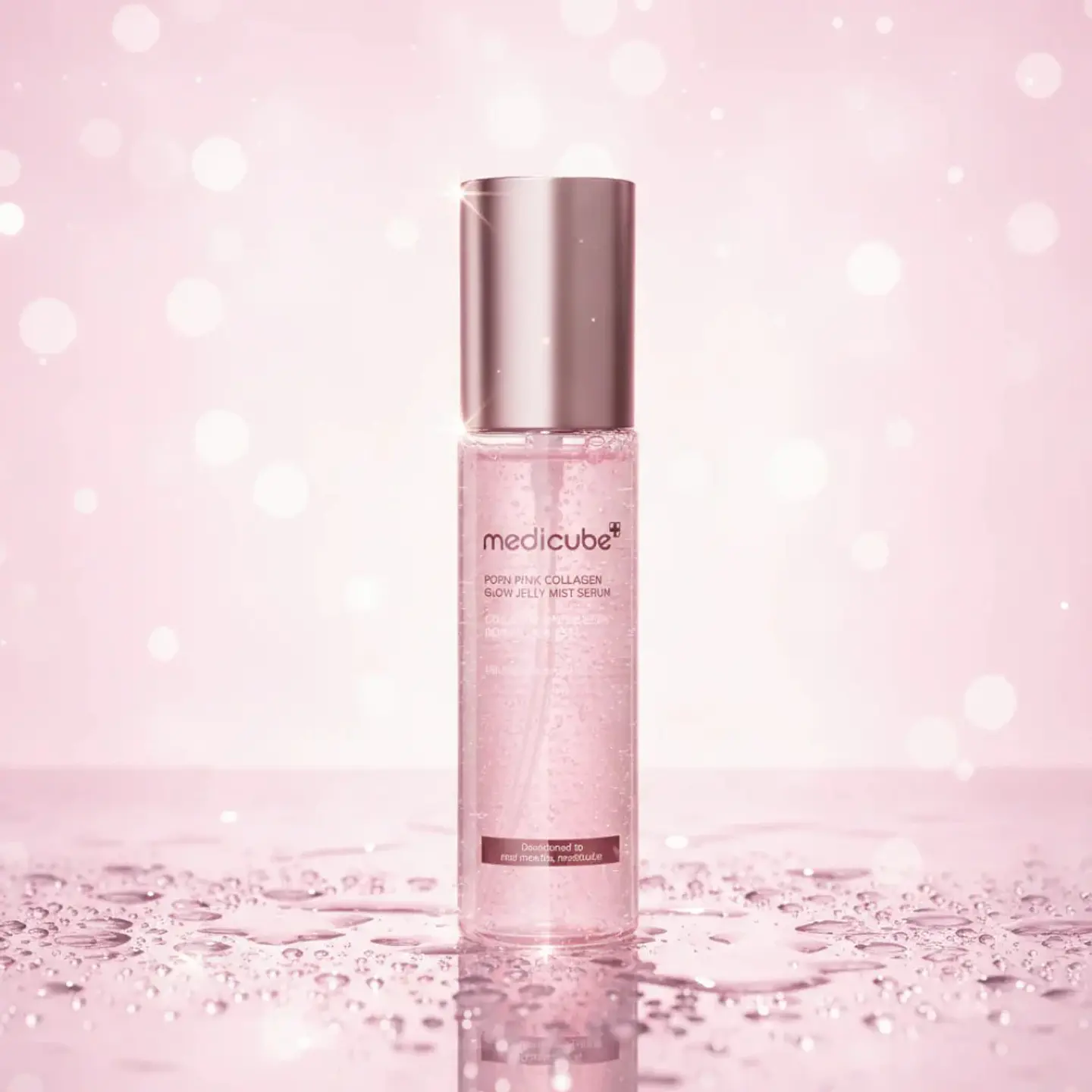 PDRN PINK COLLAGEN GLOW JELLY MIST SERUM (100ml) – MEDICUBE 1