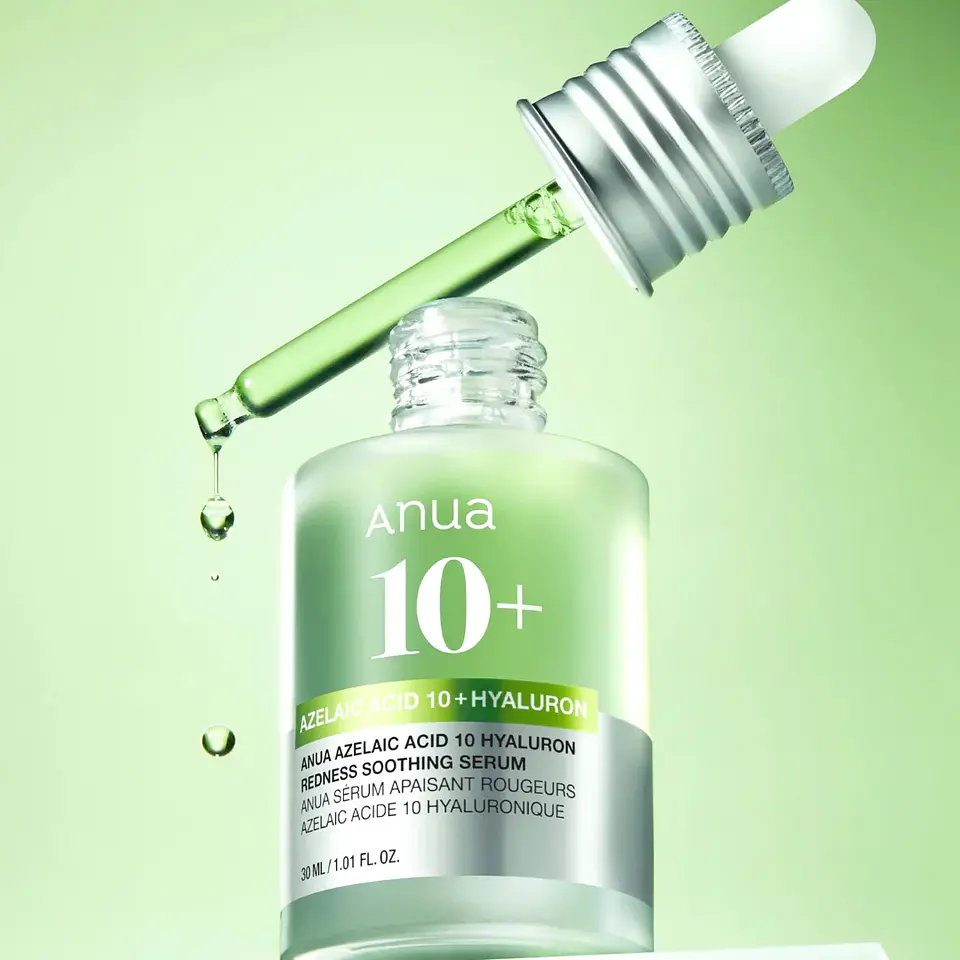 Azelaic Acid 10 Hyaluron Redness Soothing Serum 30ml - Anua 1