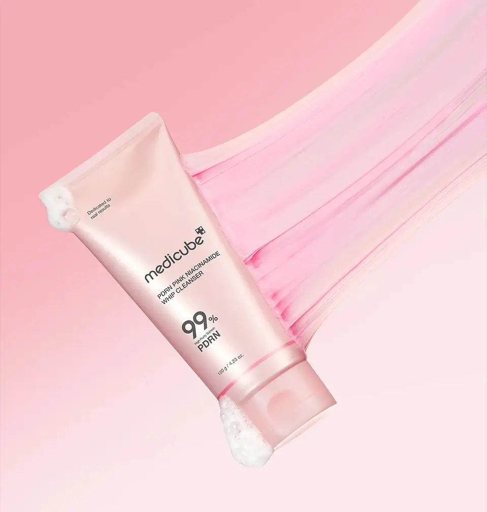 MEDICUBE PDRN Pink Niacinamide Whip Cleanser 120 g 3
