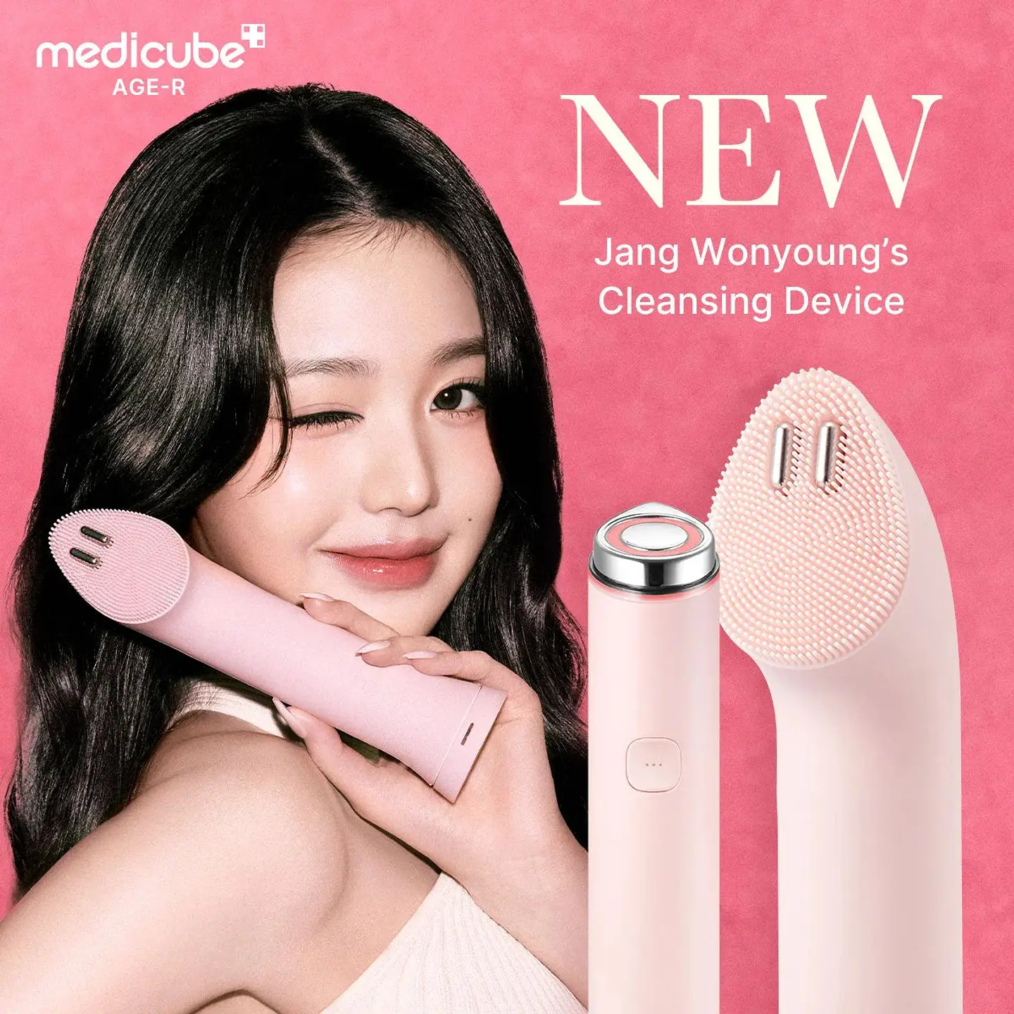 MEDICUBE AGE-R Booster Pro Mini Plus + Cabezal de Limpieza 1