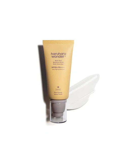 Haruharu Wonder Black Rice Moisture Airyfit Daily Sunscreen SPF50+ PA++++ 50 ml