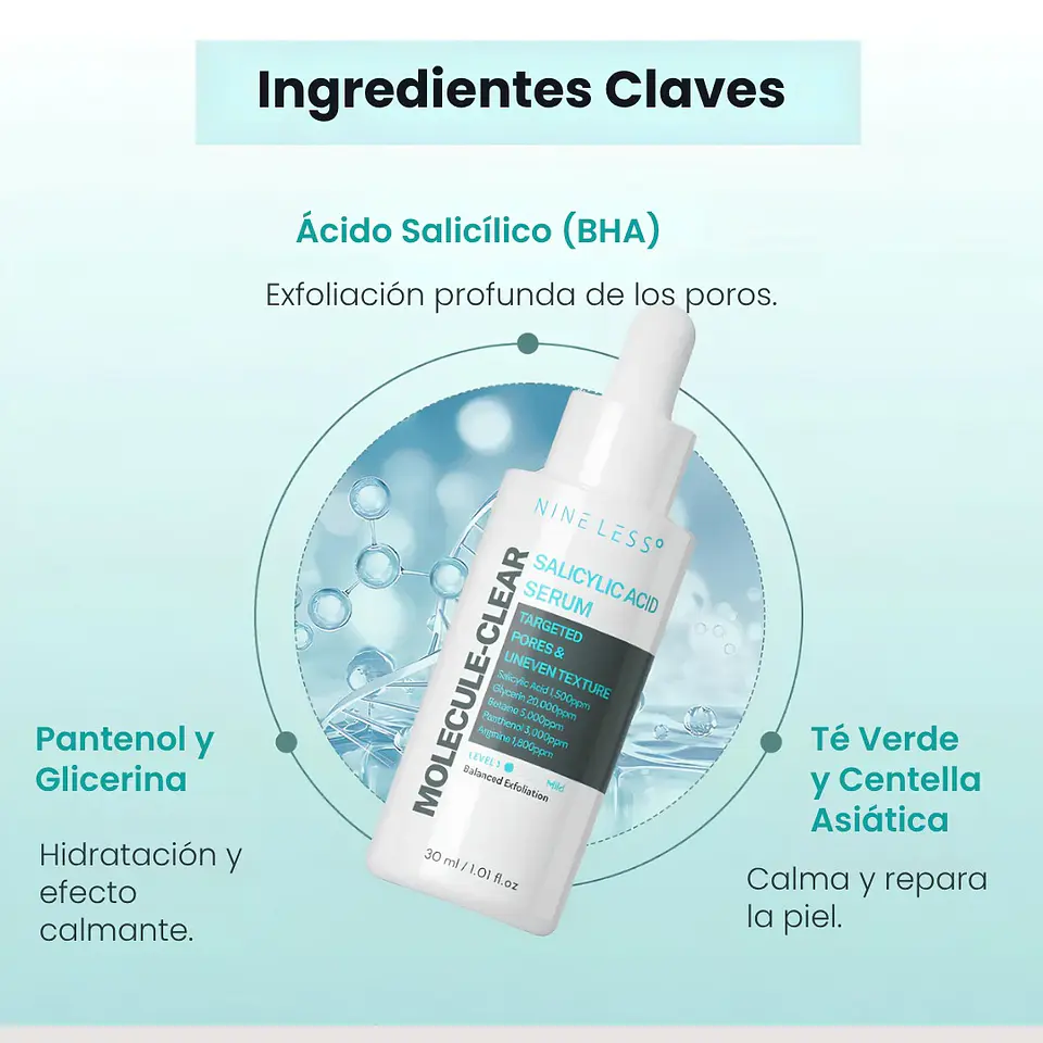NINELESS Molecule-Clear Salicylic Acid Serum 2