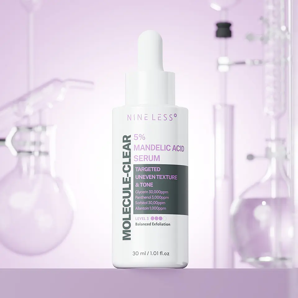NINELESS Serum Facial Molecule-Clear 5% Mandelic Acid Serum 1