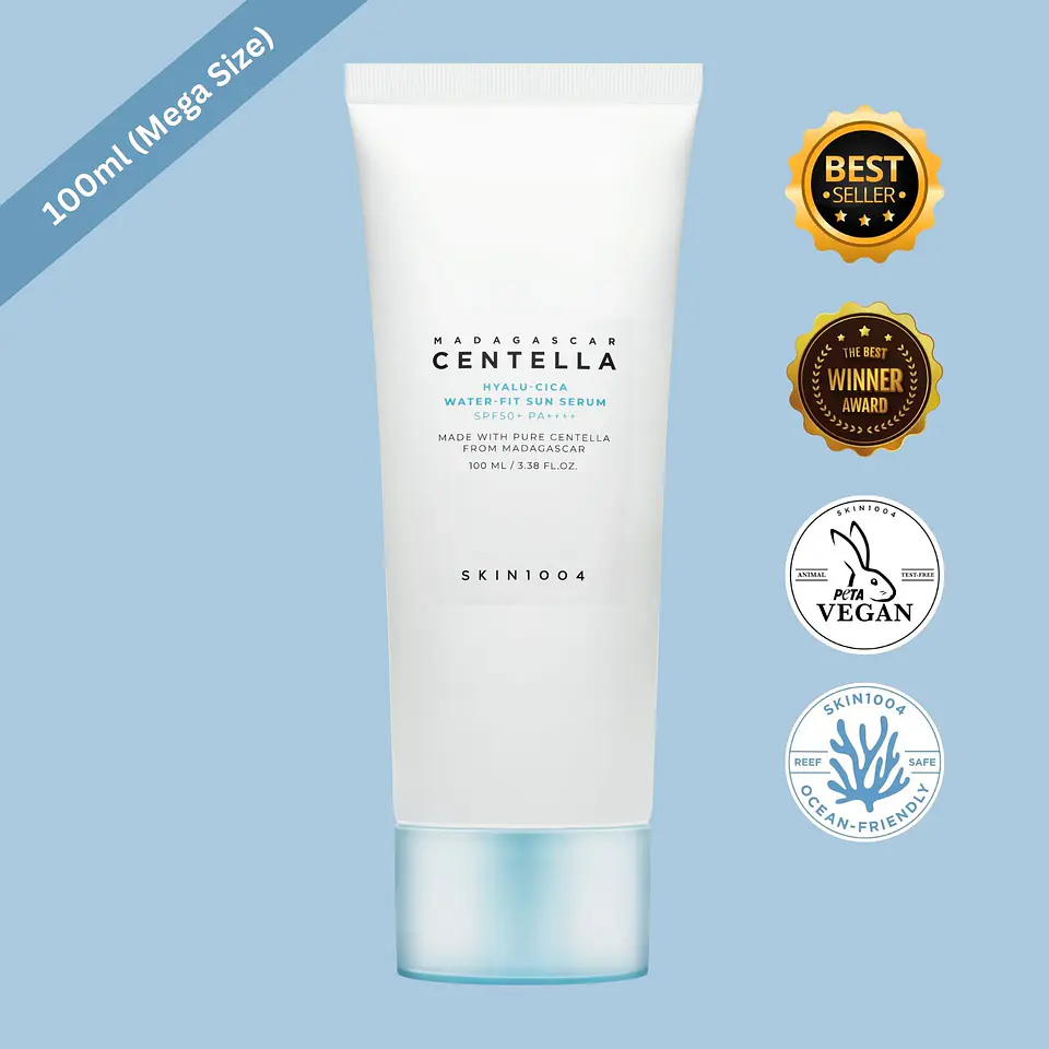 Madagascar Centella Hyalu‑Cica Water‑Fit Sun Serum SPF50+ PA++++ 100 ml 1