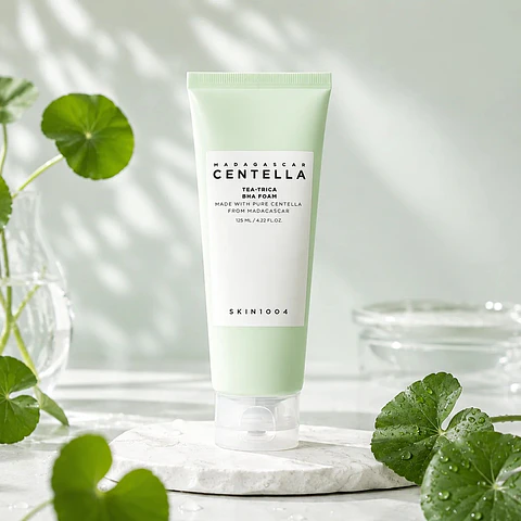 SKIN1004 Madagascar Centella Tea-Trica BHA Foam 125ml