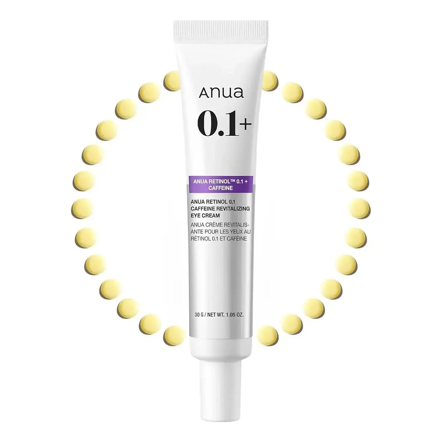 Anua Retinol 0.1 Caffeine Revitalizing Eye Cream 30 g 2
