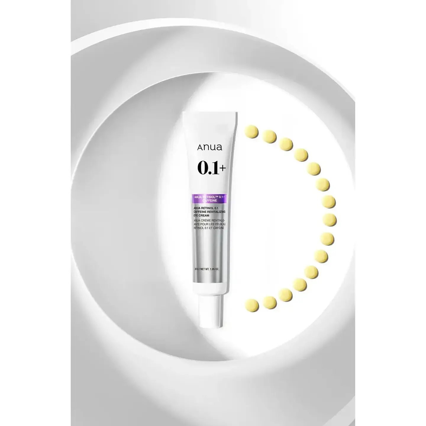 Anua Retinol 0.1 Caffeine Revitalizing Eye Cream 30 g 3
