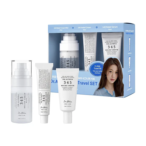 Dr. Althea 345 Travel Set (Mist 60 ml + Serum 15 ml + Cream 15 ml)