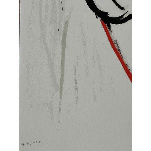 ALVARO LAPA (N.1939-2006) - Serigrafia sobre papel