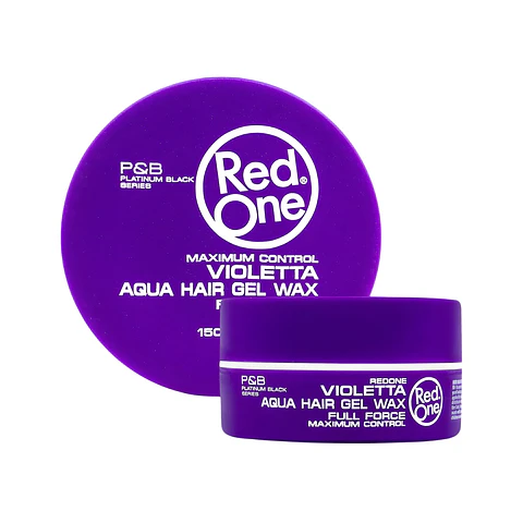 Cera Redone violetta aqua hair gel wax 150ml