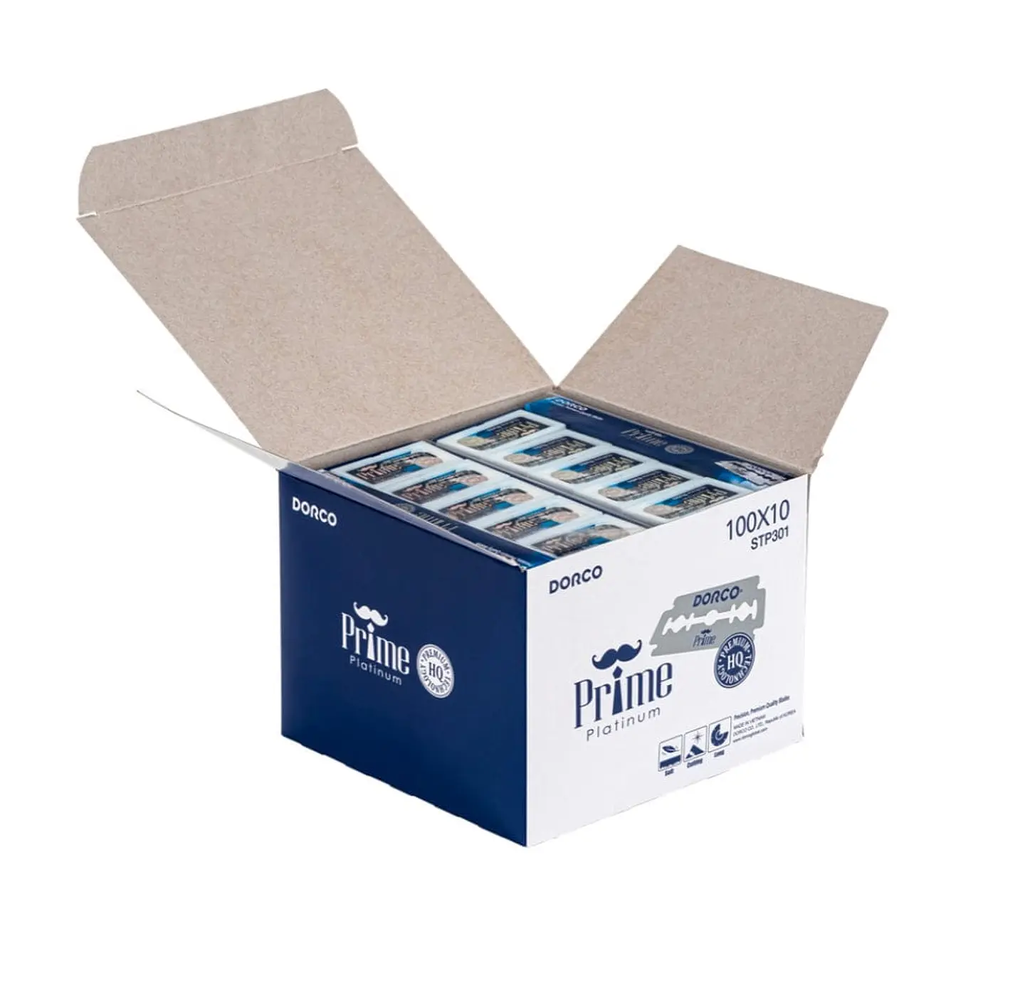 Caja de navajas dorco prime 1