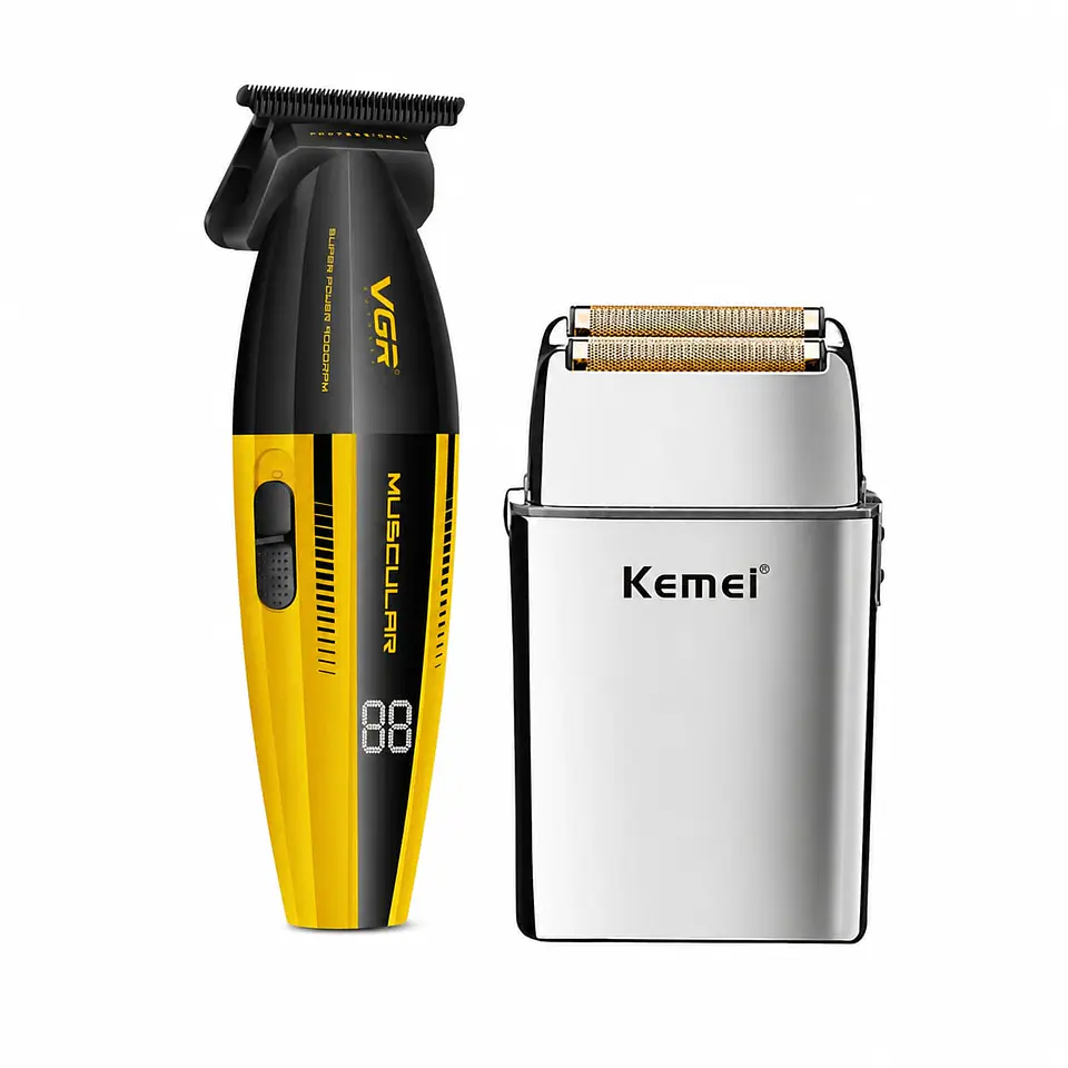 Pack Trimmer VGR 285T y Shaver Kemei Tx5 1