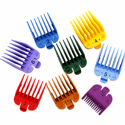 Guías de colores con clip plástico 