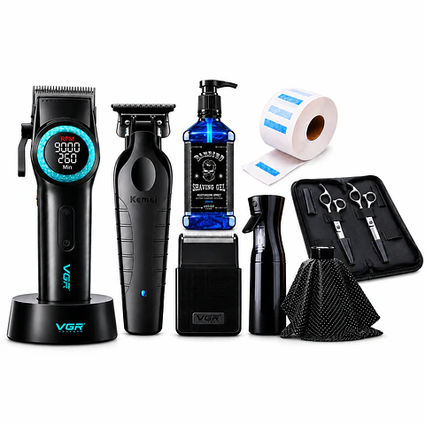Conjunto de inicio "High Fade" kit inicial de barbería