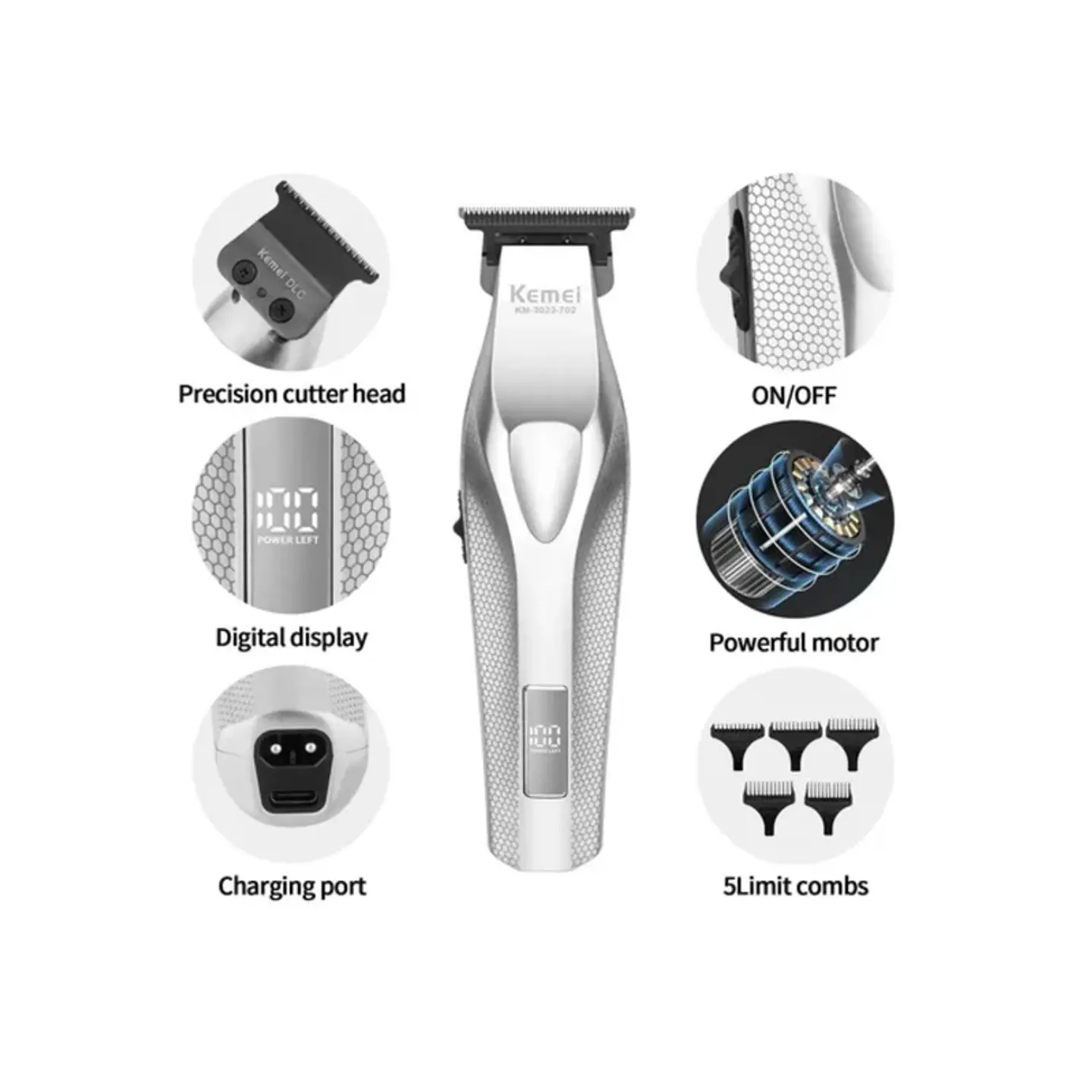 Trimmer kemei KM-3023-702 3