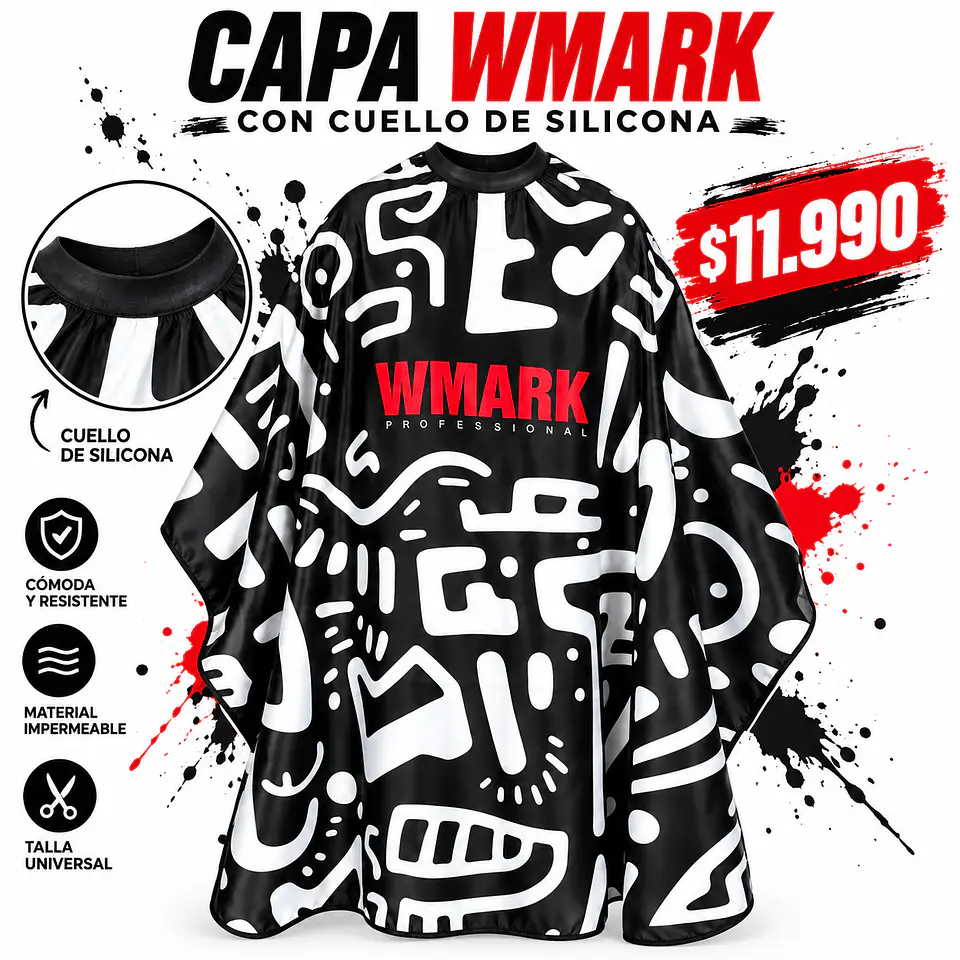 Capa wmark con cuello de silicona  2