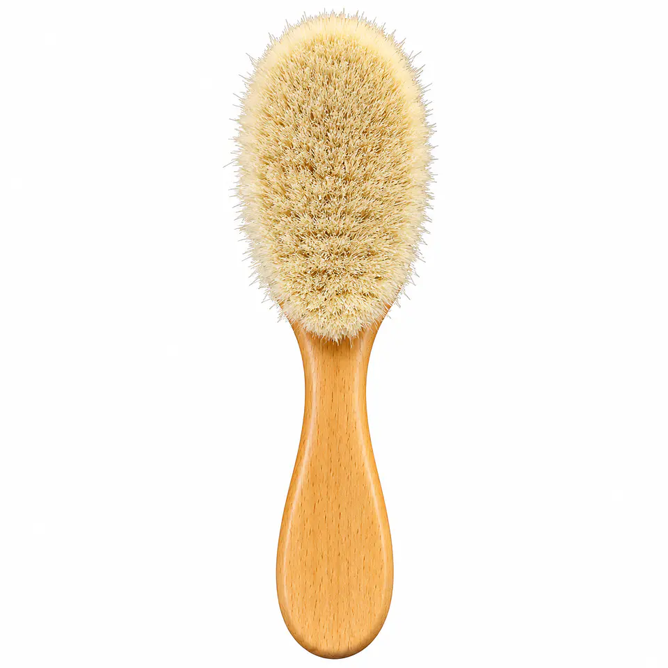 Brush con mango de madera y cerdas suaves  1