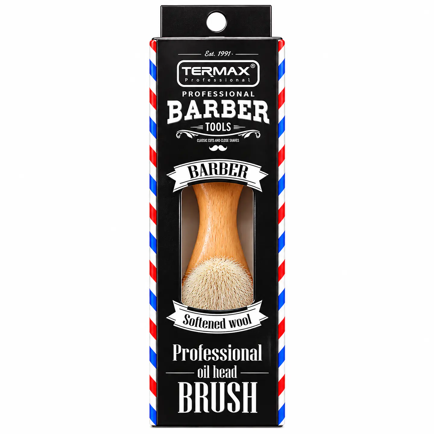 Brush con mango de madera y cerdas suaves  3