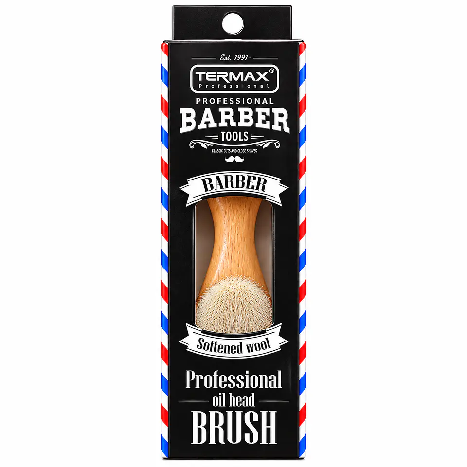 Brush con mango de madera y cerdas suaves  3