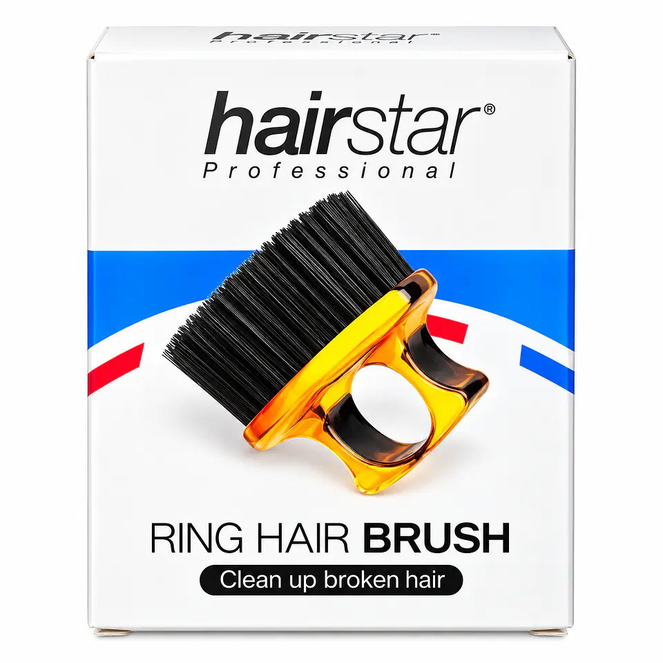 Brush tipo anillo de color dorado  2