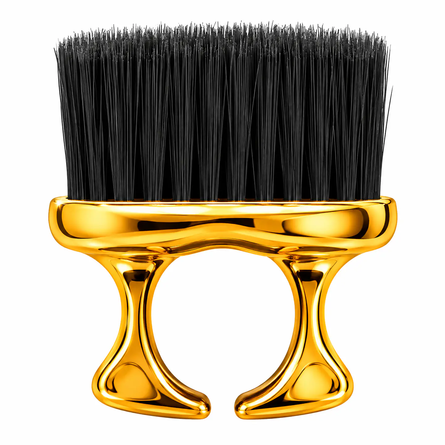 Brush tipo anillo de color dorado  1