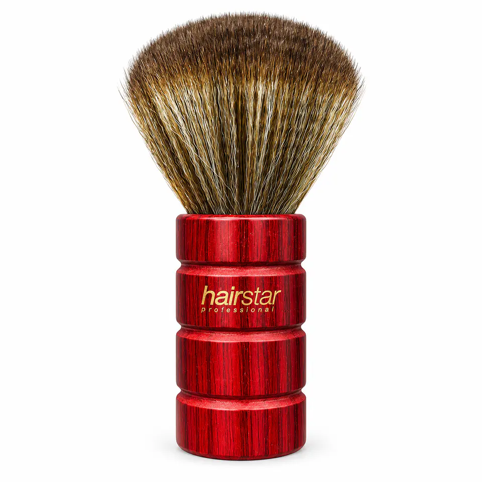 Bota pelo hairstar de cerdas suaves y mango de madera  1