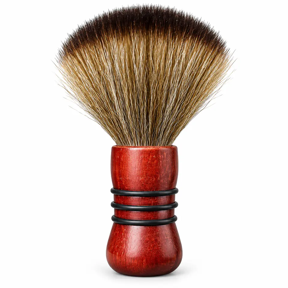 Bota pelo de cerdas suaves y mango de madera  1