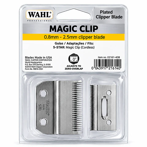 Cuchillas micro dentadas para clipper whal Magic clip 