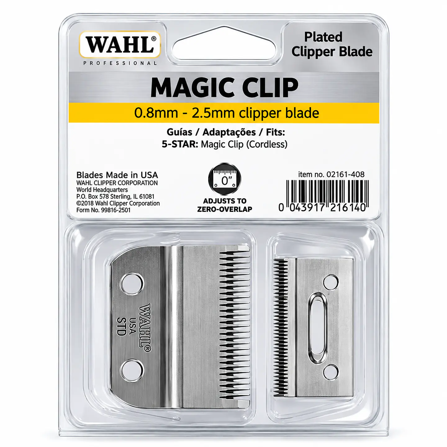 Cuchillas micro dentadas para clipper whal Magic clip  1