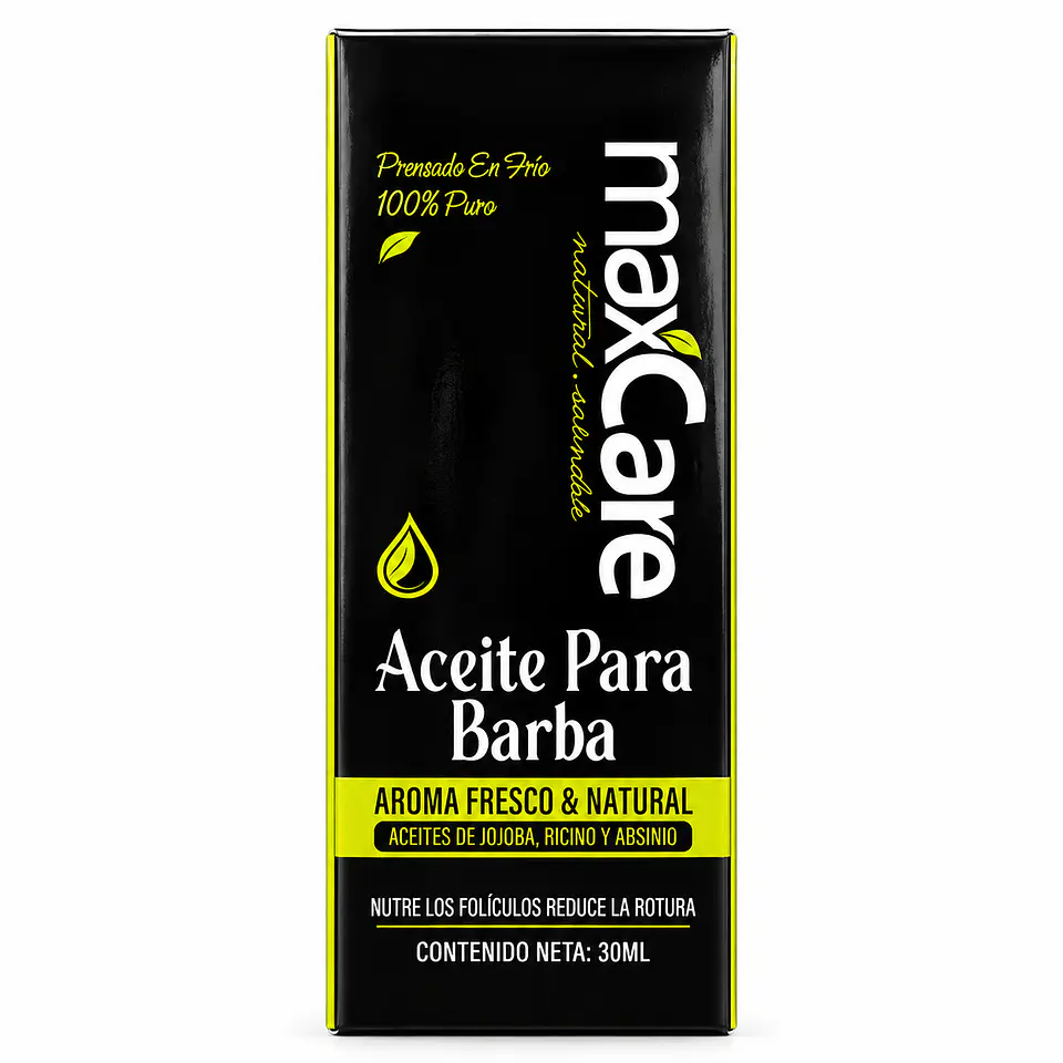 Aceite de barba maxcare  2