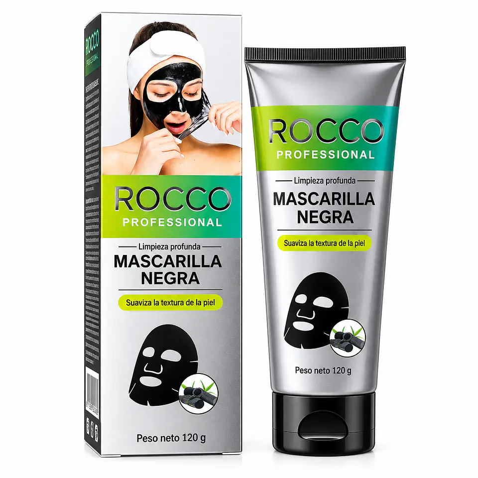 Mascarilla facial Rocco (black mask) 1
