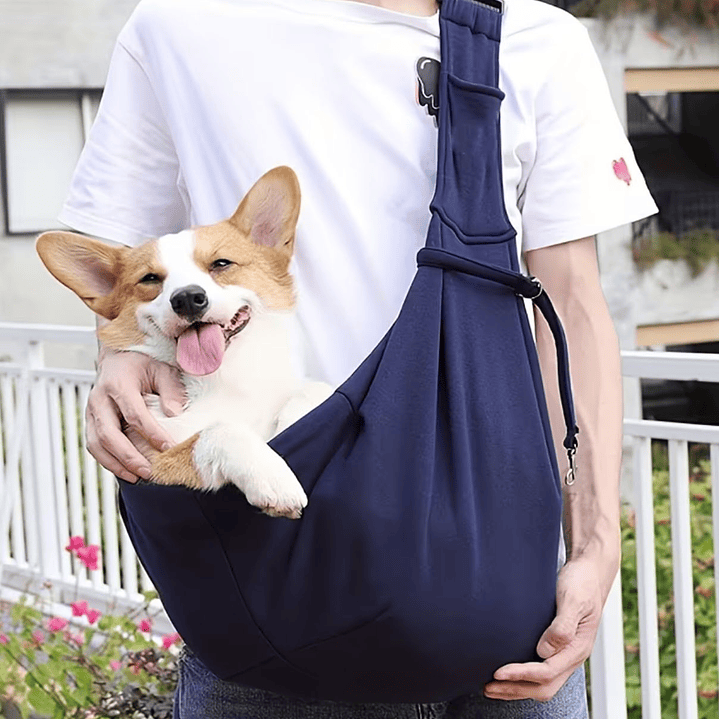 Canguro para mascotas - Azul marino  1