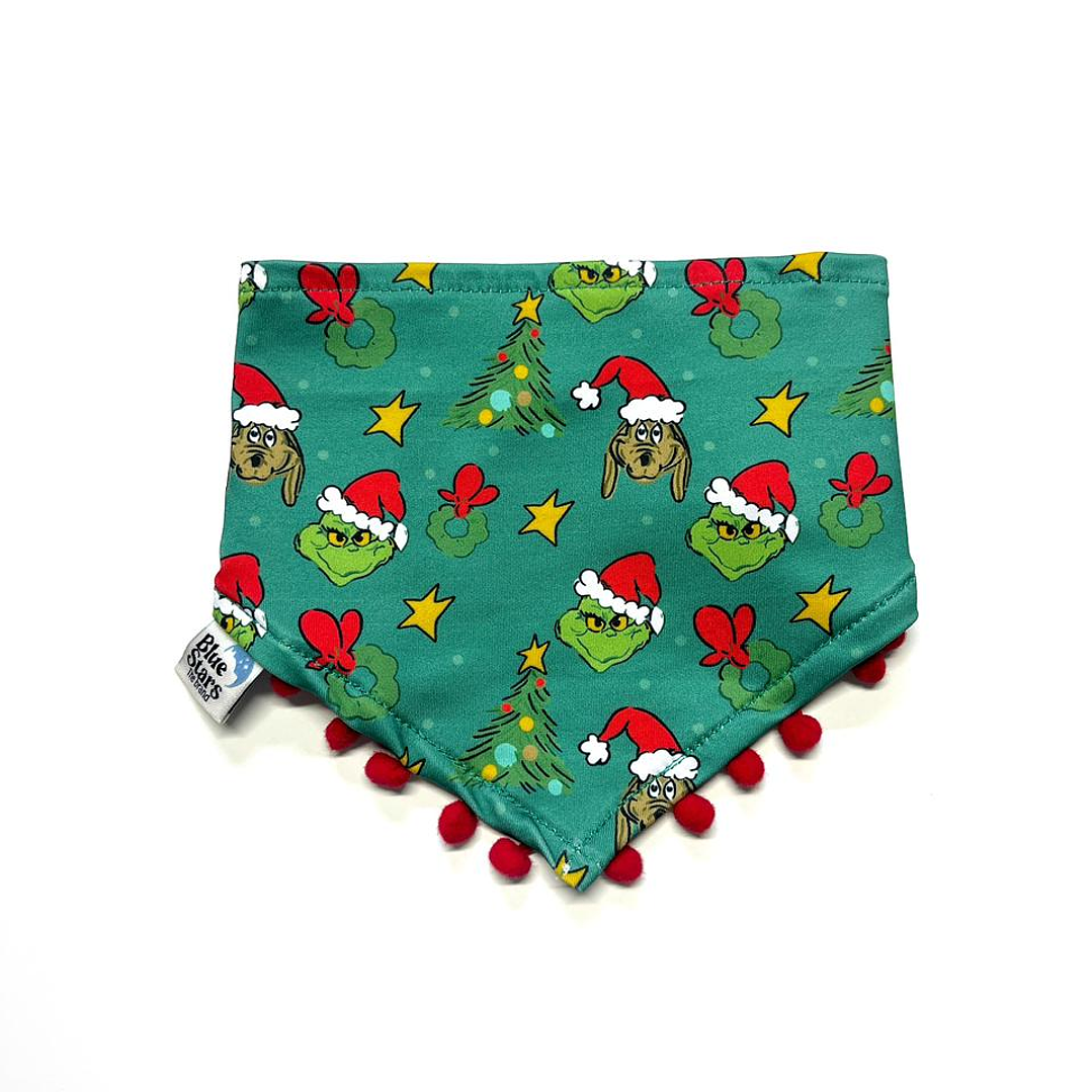Bandana premium Grinch - navidad  1