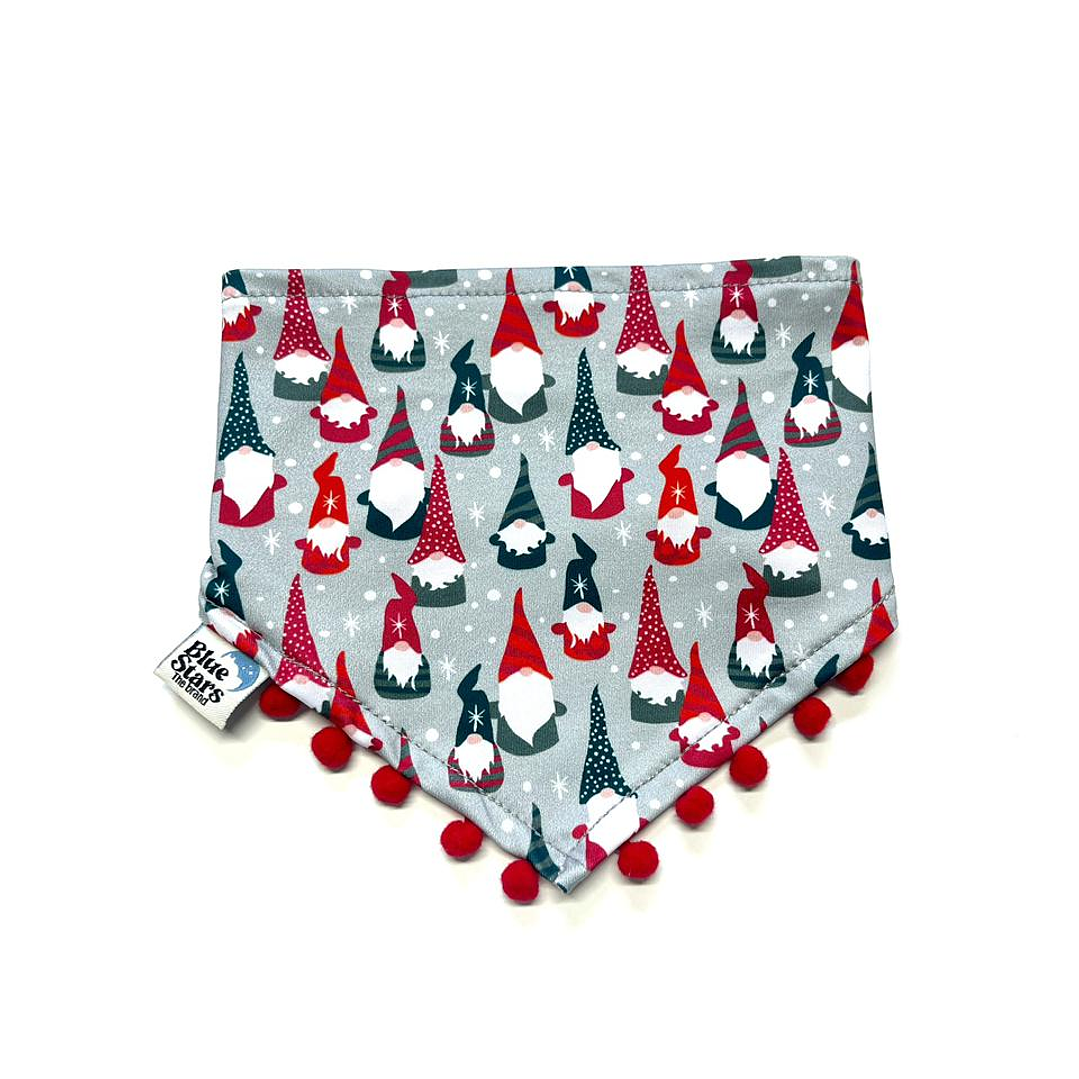 Bandana premium nomos plateados - navidad  1