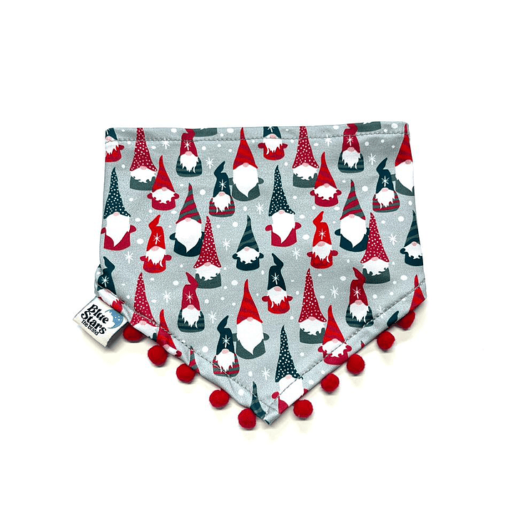 Bandana premium nomos plateados - navidad  1