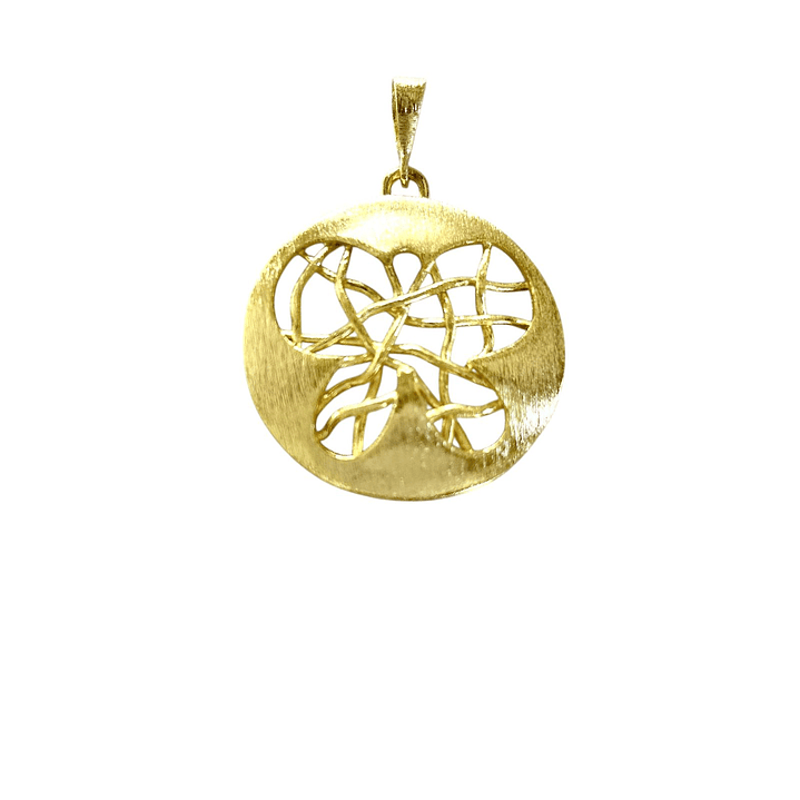 Colgante redondo alambre 1