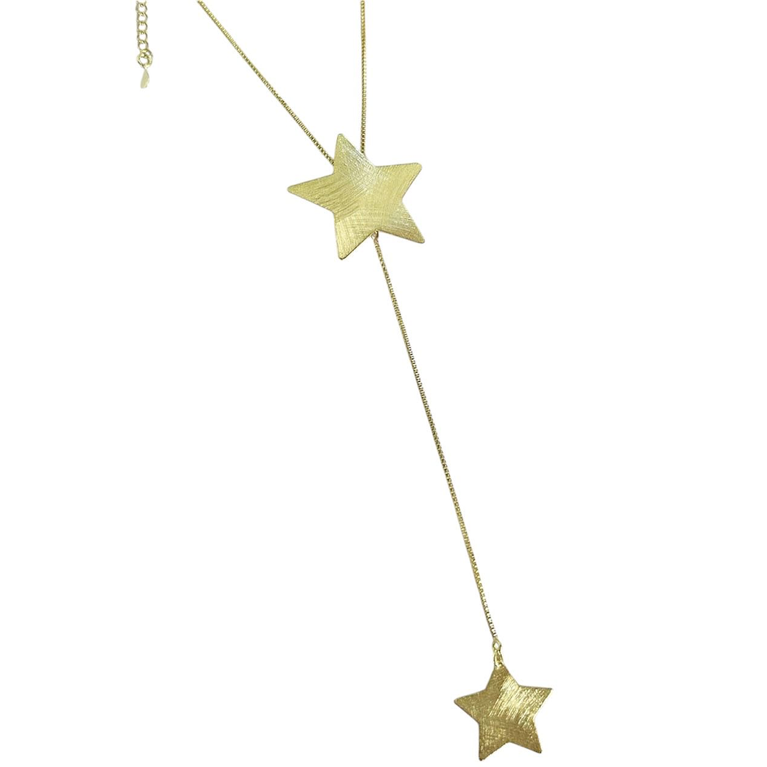 Collar estrellas satinadas 1