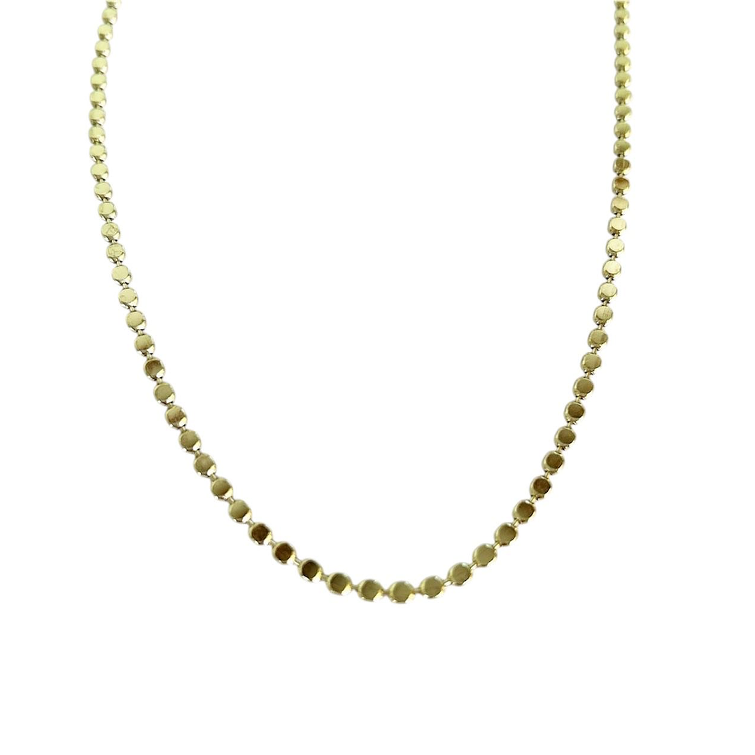 Collar enchapado en oro 1