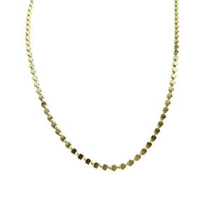 Collar enchapado en oro