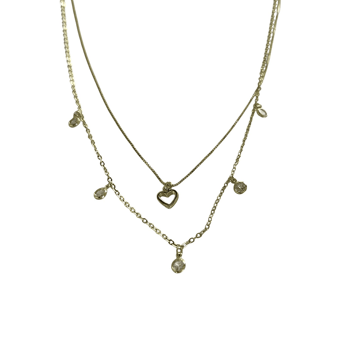 Collar circones corazón  1