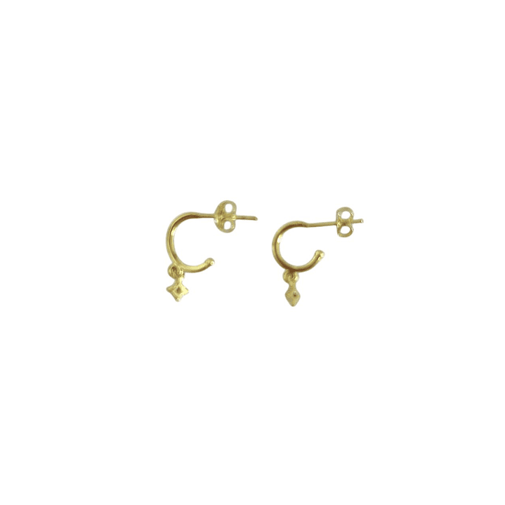 Aros enchapados oro 1